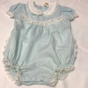 Bryan’s vintage baby onesie
